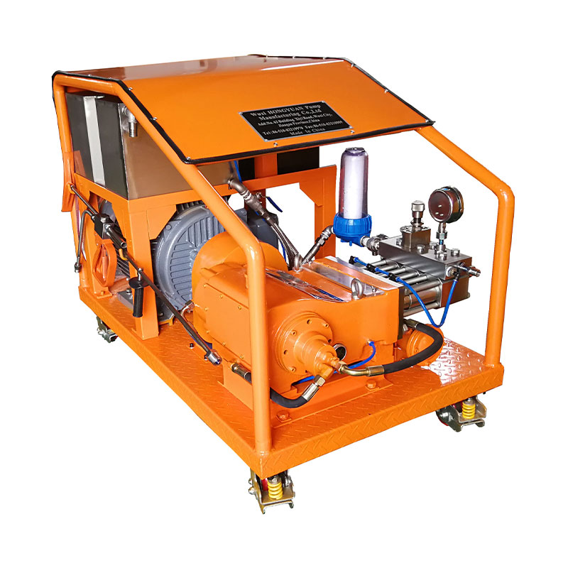 Elektrische Hochdruck-Wasserstrahlmaschine zur Rohrreinigung